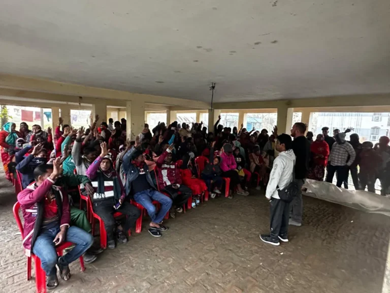 Missionary team sharing the Gospel in a village Gospel outreach event with local community Discipleship training program for new believers Volunteers praying for mission work abroad Children participating in Bible study on mission trip Outdoor Jesus Film screening for villagers Team providing meals and support during outreach Local church packed for Gospel presentation Missionaries teaching faith to new believers Supporters giving generously to Christian missions Prayer meeting for global mission trips Team walking through village during outreach Sharing the Gospel with Hindu villagers in a temple Community gathering for evangelism event Missionary teaching Scripture during small group Donors helping fund international mission programs Team preparing materials for Gospel outreach Local children learning about Jesus during mission Volunteers praying over new believers Mission trip team serving the community with love